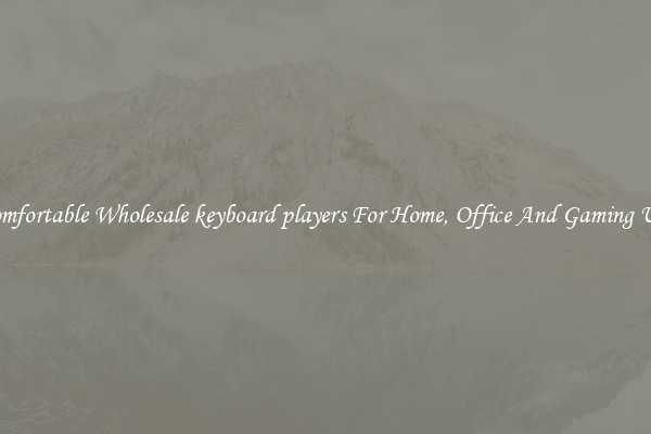 Comfortable Wholesale keyboard players For Home, Office And Gaming Use