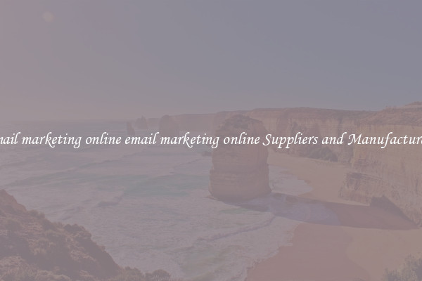 email marketing online email marketing online Suppliers and Manufacturers