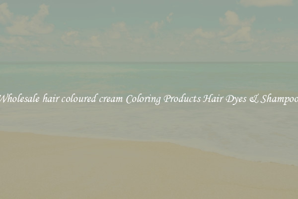 Wholesale hair coloured cream Coloring Products Hair Dyes & Shampoos